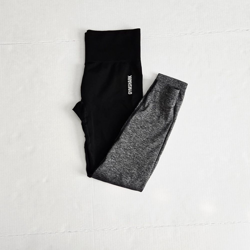 Gymshark  Black and Gray Leggings